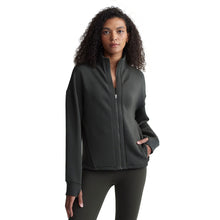 
                        
                          Load image into Gallery viewer, Varley Tayah Zip Womens Midlayer - Drk Resin Green/M
                        
                       - 1