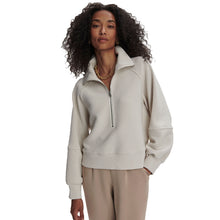 
                        
                          Load image into Gallery viewer, Varley Milano Half-Zip Womens Pullover - Slvr Gy/Snow Wt/M
                        
                       - 1