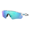 Oakley Radar EV Path Polished White Prizm Jade Iridium Sunglasses